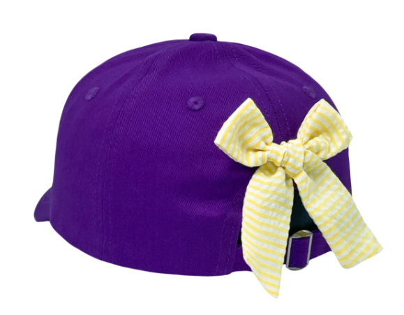 Girls Licensed LSU Tigers Hat - Bits & Bows