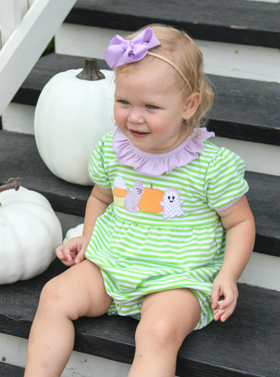 Halloween Ruffle Bubble - Trotter Street Kids