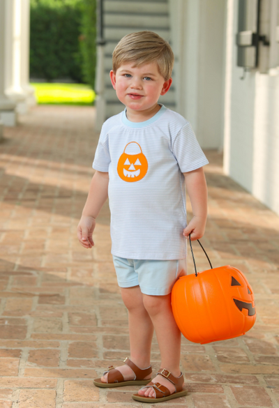Jack O' Lantern Boys Short Set - Trotter Street Kids