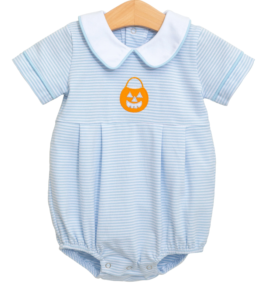 Jack O' Lantern Boys Bubble - Trotter Street Kids