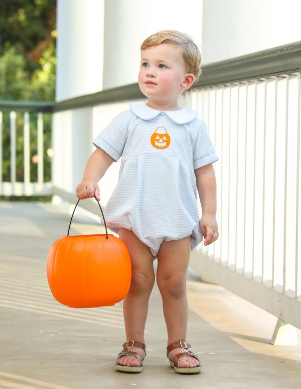 Jack O' Lantern Boys Bubble - Trotter Street Kids