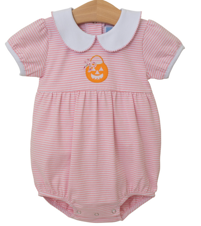 Jack O' Lantern Girls Bubble - Trotter Street Kids