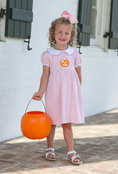 Jack O' Lantern Dress - Trotter Street Kids