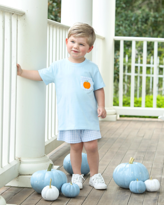 Pumpkin Short Set - Trotter Street Kids
