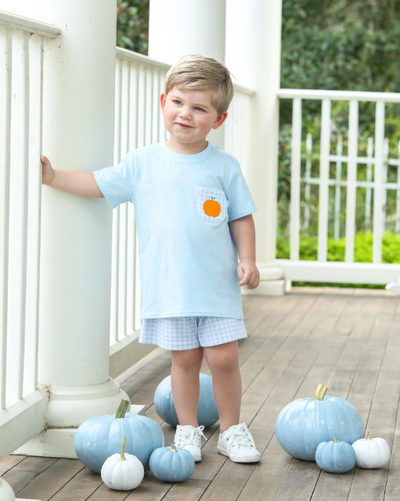 Pumpkin Short Set - Trotter Street Kids