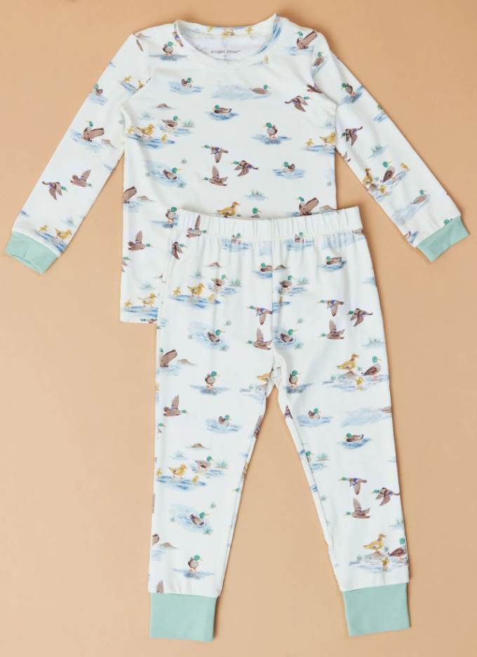 Migrating Mallards Pajama Set - Angel Dear