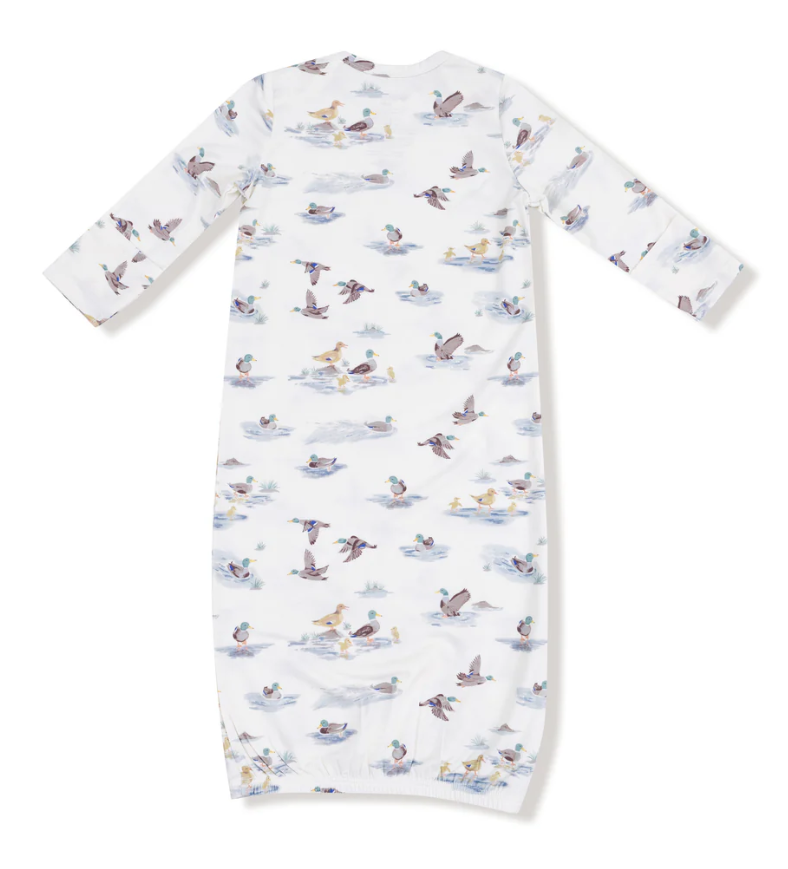 Migrating Mallards Lap Shoulder Gown - Angel Dear