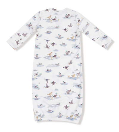 Migrating Mallards Lap Shoulder Gown - Angel Dear