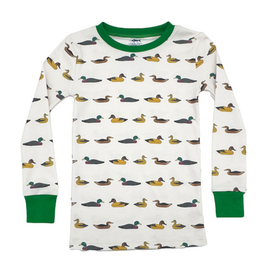 Duck Decoy Pima Pajama Set - Saltwater Boys