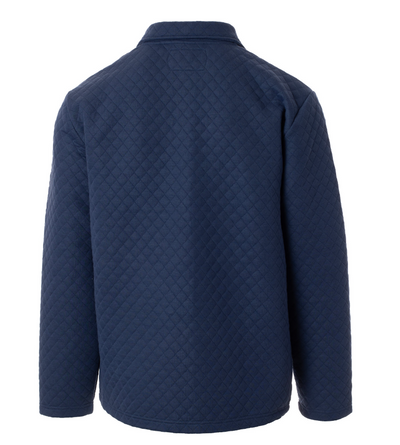 Navy Diamond Patterned Pullover
