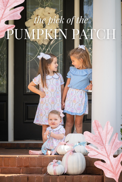 Pastel Pumpkins Trellis Dress - The Oaks Apparel