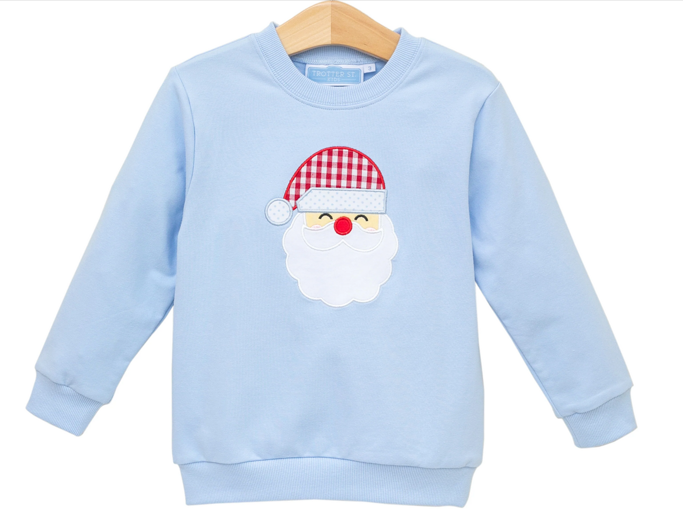 French Terry Santa Pullovers - Trotter Street Kids