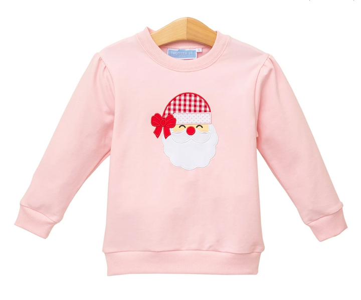 French Terry Santa Pullovers - Trotter Street Kids