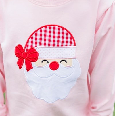 French Terry Santa Pullovers - Trotter Street Kids
