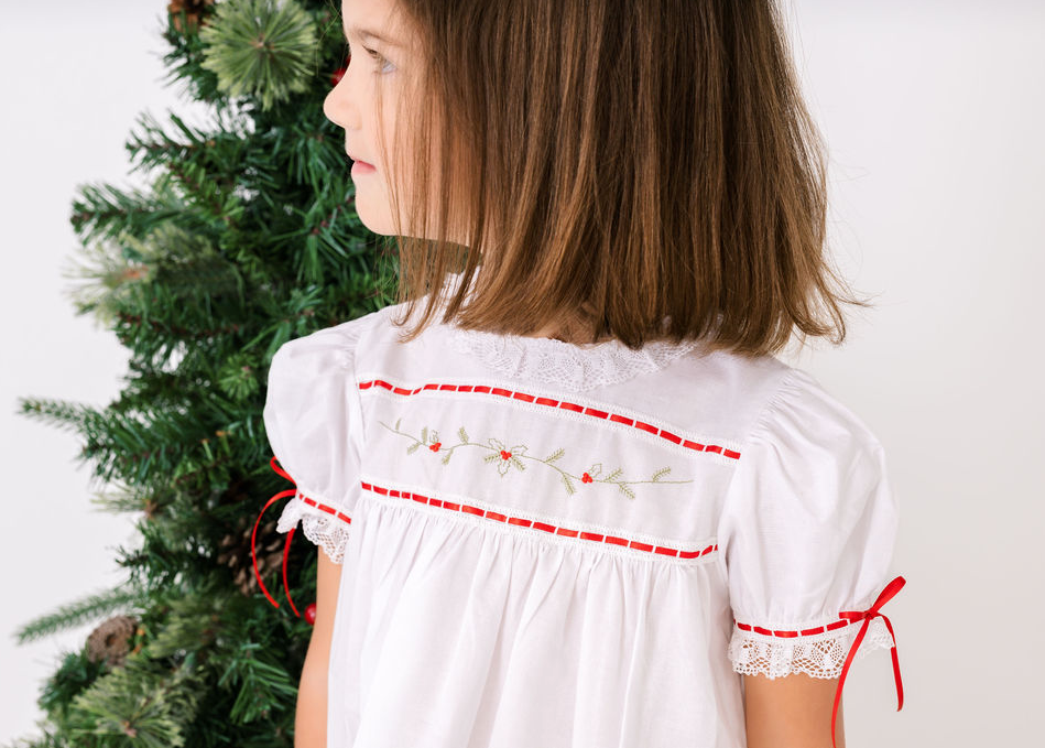 Baby Heirloom Christmas Dress - Lullaby Set