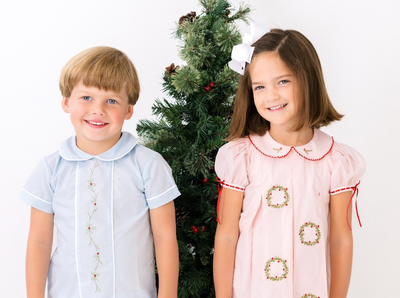 Boys Heirloom Christmas Short Set - Lullaby Set