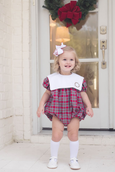 Girls Bubble in Woodstock Plaid - Lullaby Set