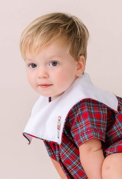 Boys Bubble in Woodstock Plaid - Lullaby Set