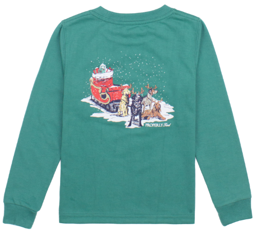 Sleigh Dogs L/S Tee - Properly Tied
