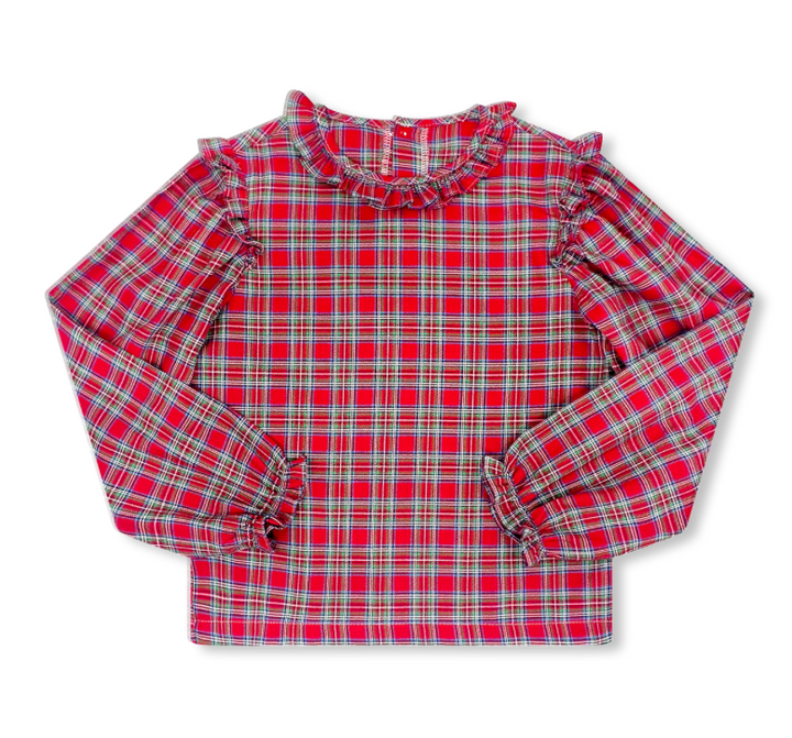 Hawthorn Plaid Blouse - Set Proper