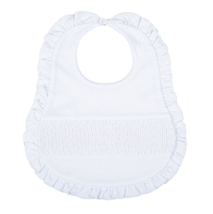 Smocked Cross Bibs - Magnolia Baby