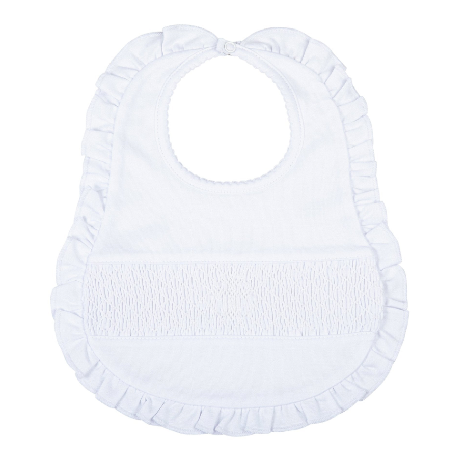 Smocked Cross Bibs - Magnolia Baby