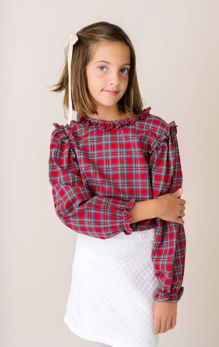 Hawthorn Plaid Blouse - Set Proper