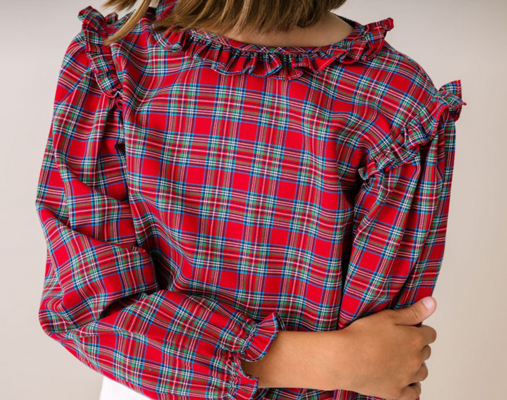 Hawthorn Plaid Blouse - Set Proper
