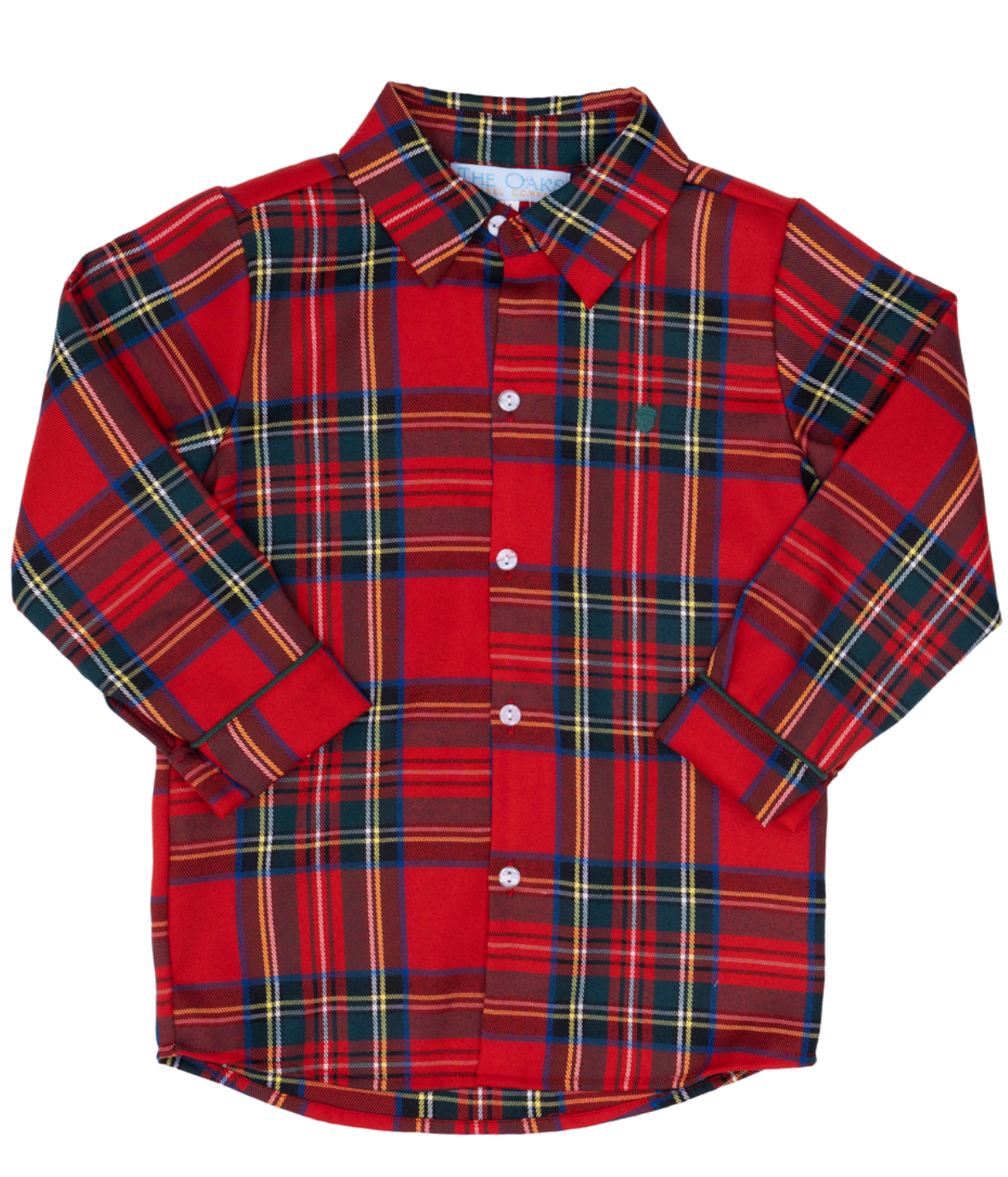 Yuletide Tartan Oxford Shirt - The Oaks Apparel