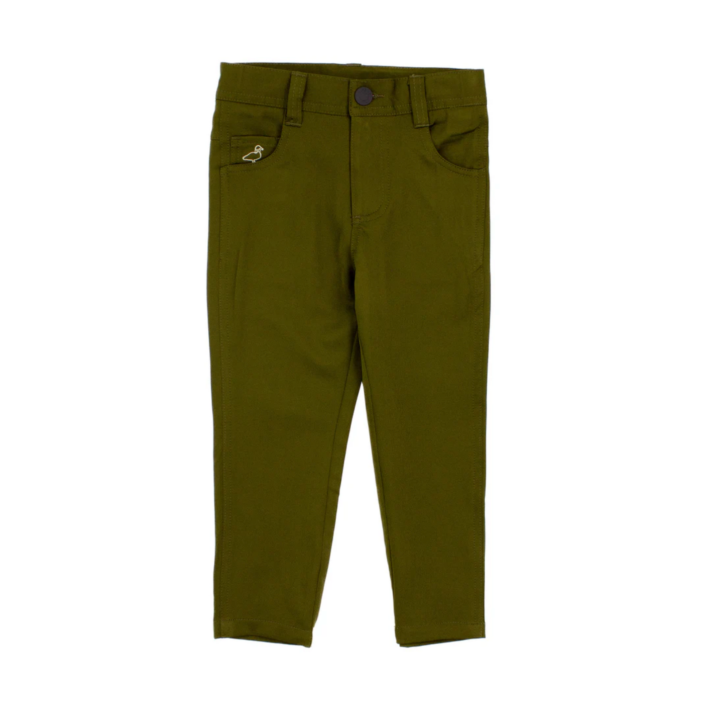 Boys Performance Pant Olive - Properly Tied