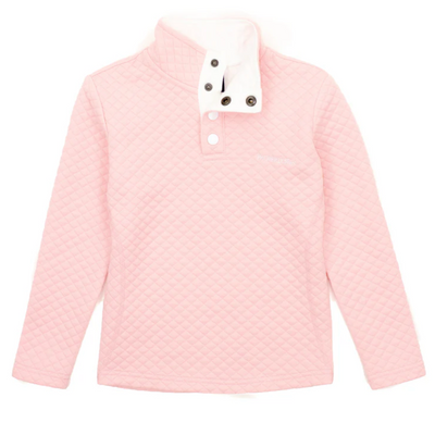 Girls Social Quilted Pullover - Properly Tied