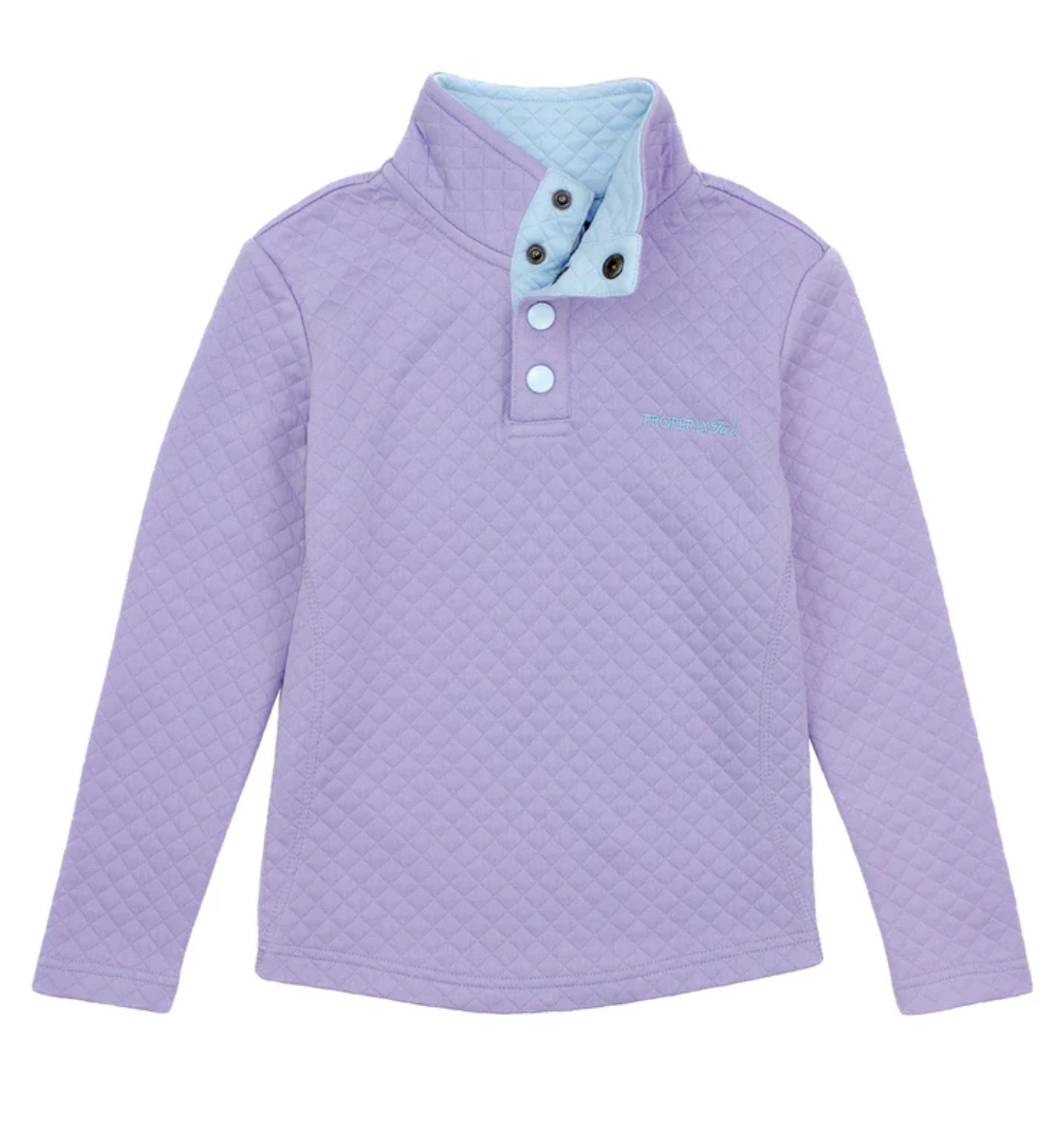 Girls Social Quilted Pullover - Properly Tied