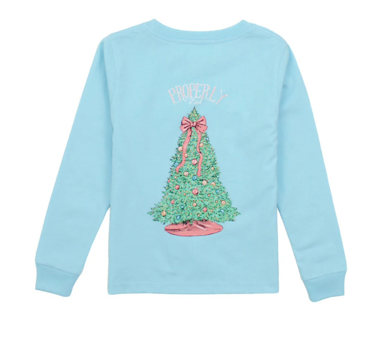 Girls Merry & Bright L/S Tee - Properly Tied