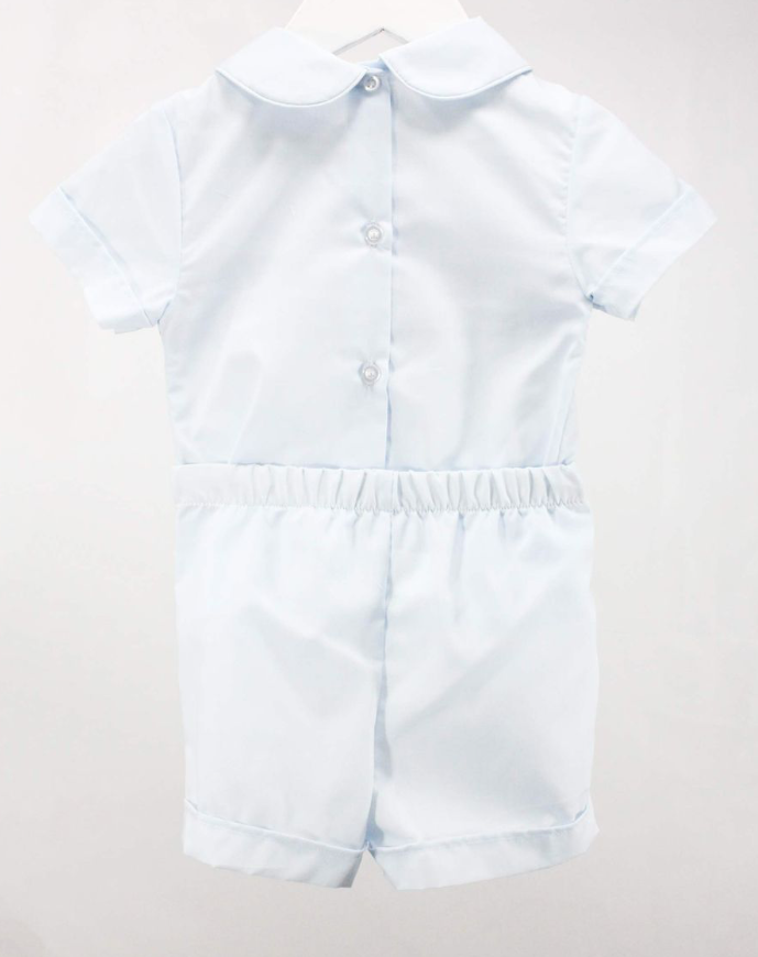 Boys Smocked Pumpkins Set - Baby Blessings