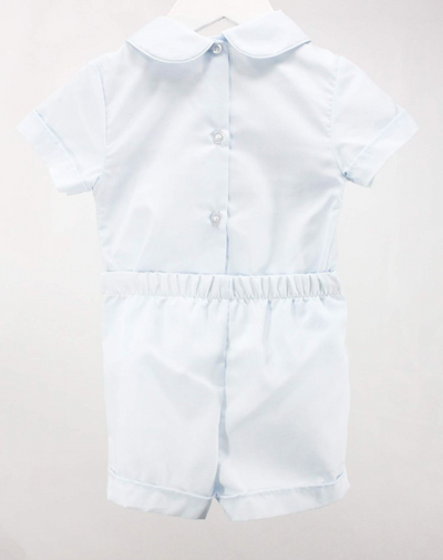 Boys Smocked Pumpkins Set - Baby Blessings