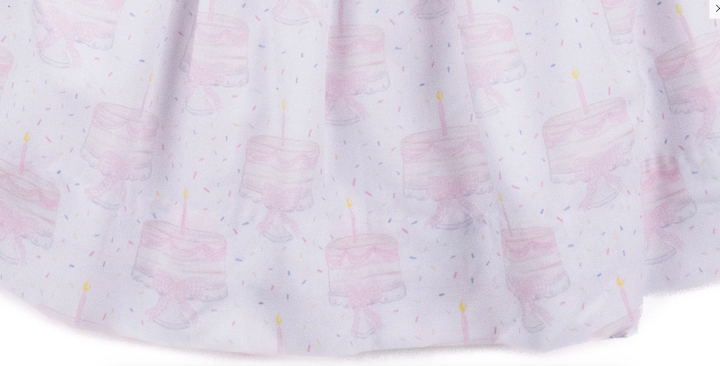 Pink Smocked Birthday Dress - Teeta