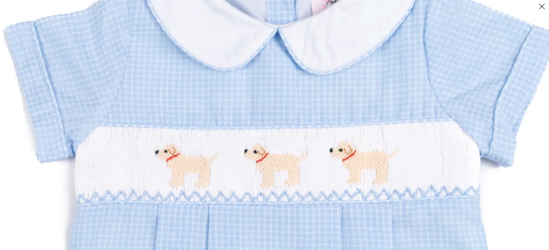 Boys Smocked Dogs Collection - Teeta