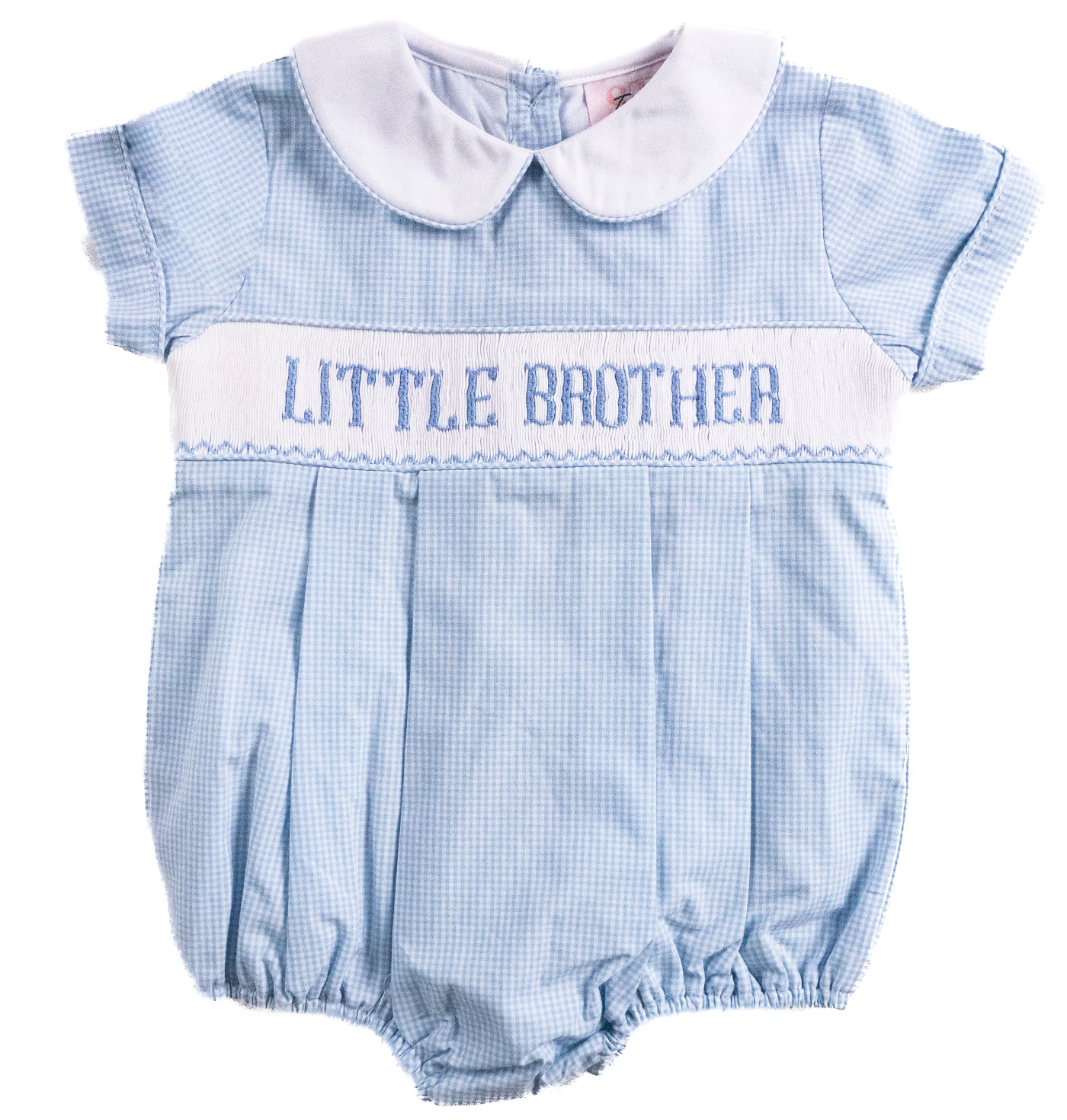 Smocked Little Brother Bubble - Teeta