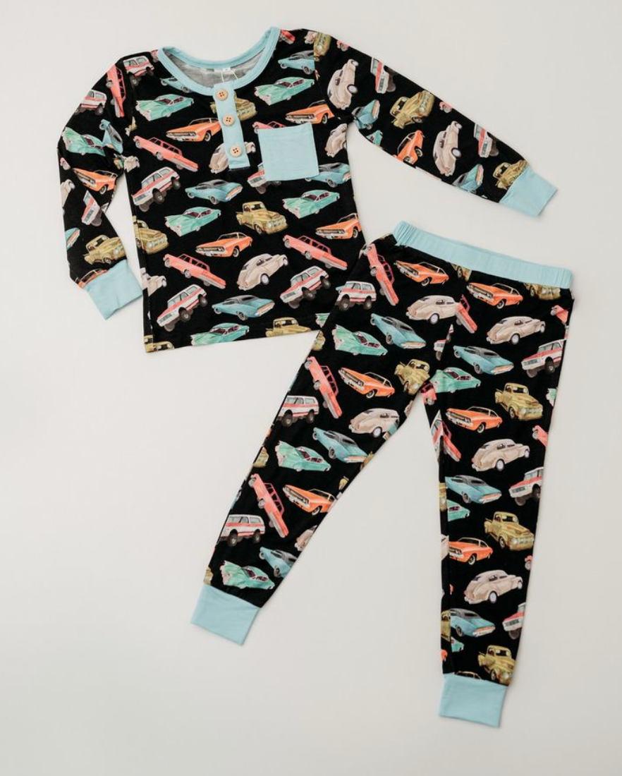 Classic Cruiser Pajamas - Rockin Royalty