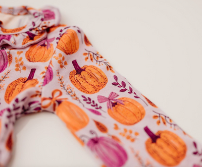 Sweet Harvest Pumpkin Sleeper - Rockin Royalty