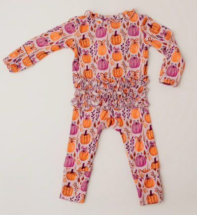 Sweet Harvest Pumpkin Sleeper - Rockin Royalty
