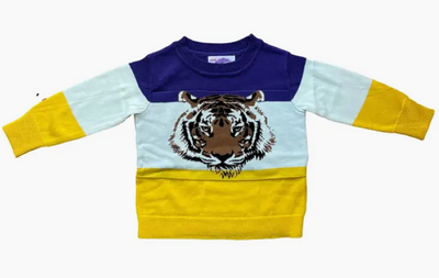 Kids Tiger Sweater - Sparkle City