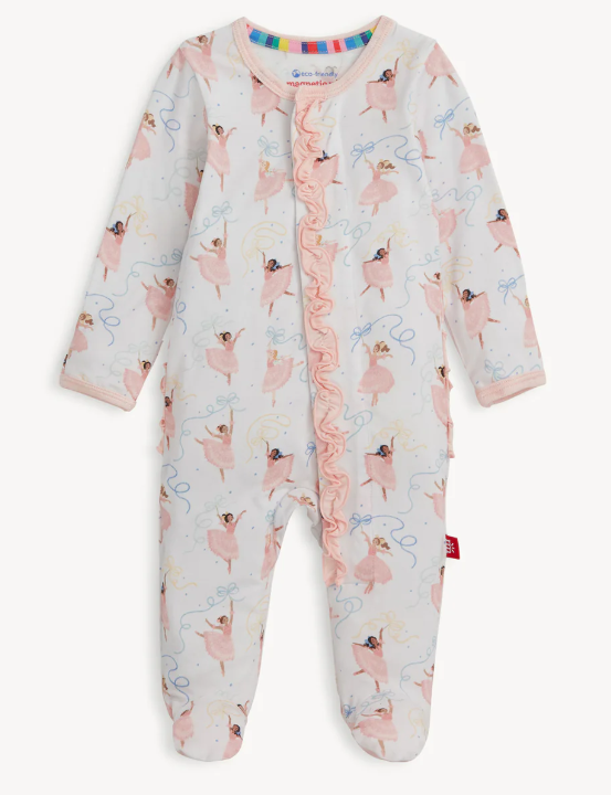 Ballerina Ruffle Footie - Magnetic Me