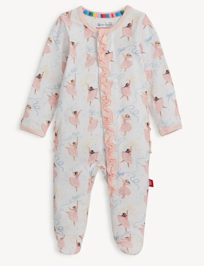 Ballerina Ruffle Footie - Magnetic Me
