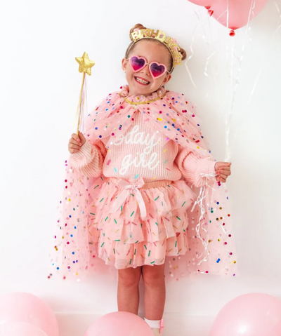 Birthday Girl Sprinkle Knit Sweater - Sweet Wink