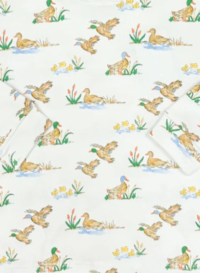 Mallard Duck Footless Pajama - La Luna