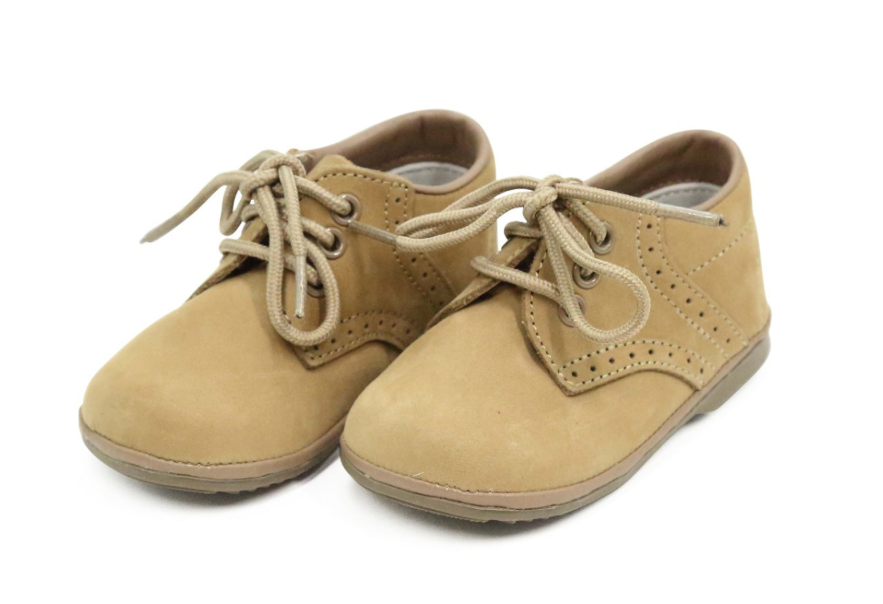 Boy's Nubuck Leather Lace Up Shoe - L'Amour