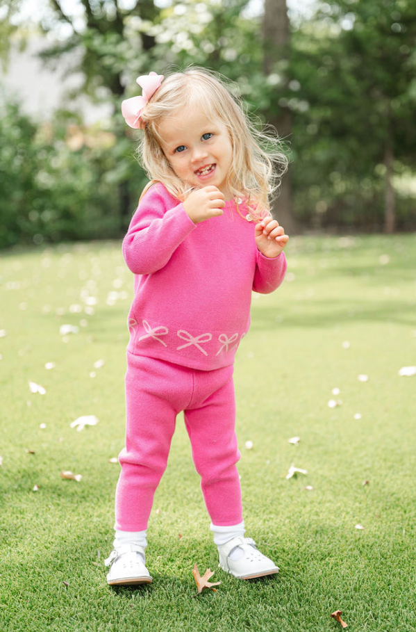Pink Bows Knit Set - Ruth and Ralph