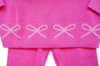 Pink Bows Knit Set - Ruth and Ralph