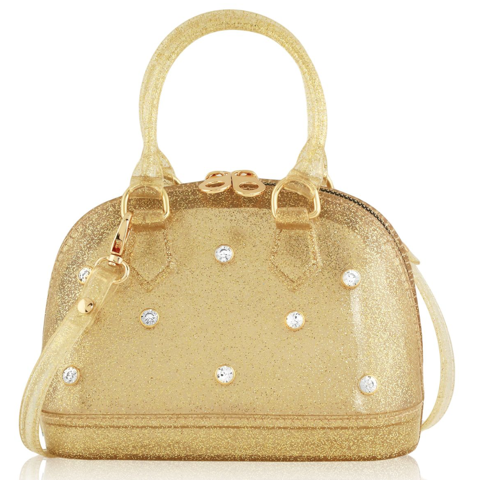 Rhinestone Cate in Gold - Carrying Kind